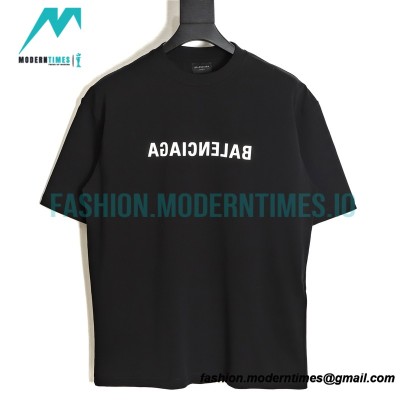 Balenciaga - 2023 Reverse Alphabet Print T-shirt
